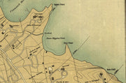 Map of Bar Harbor, Maine, 1896