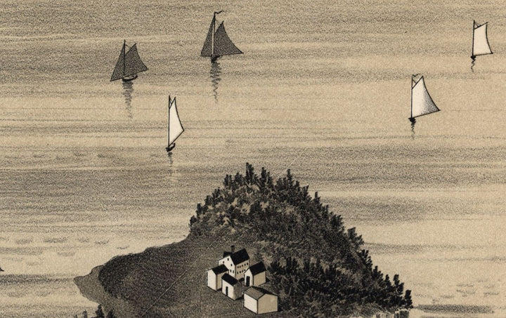 Bar Harbor, Mt Desert Island, Maine, 1886