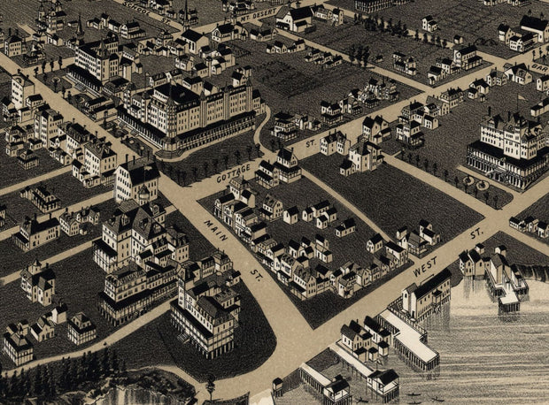 Bar Harbor, Mt Desert Island, Maine, 1886