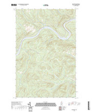 US Topo 7.5-minute map for Big Rapids ME