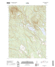 US Topo 7.5-minute map for Lead Mountain ME