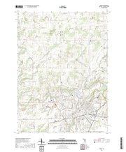 US Topo 7.5-minute map for Adrian MI