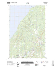 US Topo 7.5-minute map for Ahmeek MI