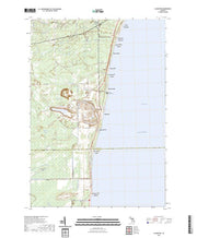 US Topo 7.5-minute map for Alabaster MI