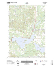 US Topo 7.5-minute map for Alanson MI