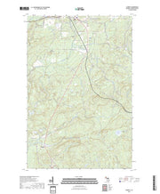 US Topo 7.5-minute map for Alberta MI