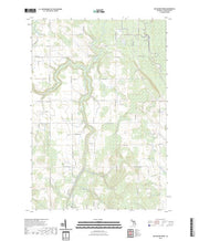 US Topo 7.5-minute map for Big Ravine Creek MI