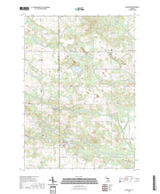 US Topo 7.5-minute map for Blanchard MI