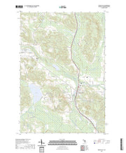 US Topo 7.5-minute map for Boyne Falls MI