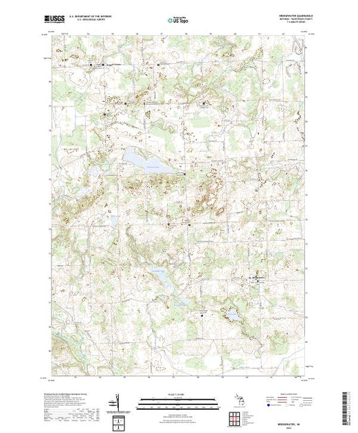 US Topo 7 5 minute map for Bridgewater - MI Bridgewater 20230629 TM Tn 1200x630
