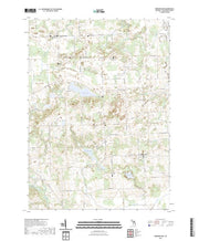 US Topo 7.5-minute map for Bridgewater MI