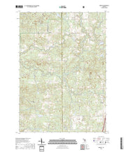 US Topo 7.5-minute map for Bristol MI