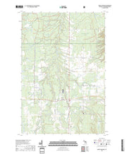 US Topo 7.5-minute map for Bruce Crossing MI
