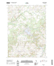 US Topo 7.5-minute map for Burnips MI