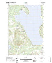 US Topo 7.5-minute map for Burt Lake MI