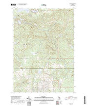 US Topo 7.5-minute map for Butman MI