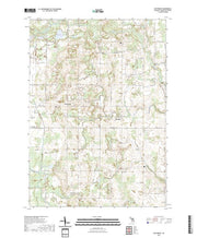 US Topo 7.5-minute map for Butternut MI