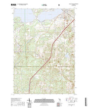 US Topo 7.5-minute map for Cadillac South MI