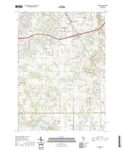 US Topo 7.5-minute map for Caledonia MI