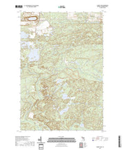 US Topo 7.5-minute map for Carney Lake MI