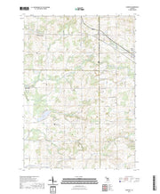 US Topo 7.5-minute map for Casnovia MI