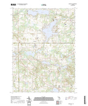 US Topo 7.5-minute map for Cement City MI