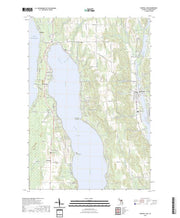 US Topo 7.5-minute map for Central Lake MI