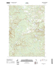 US Topo 7.5-minute map for Chabeneau Lake MI