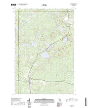 US Topo 7.5-minute map for Channing MI