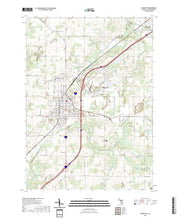 US Topo 7.5-minute map for Charlotte MI