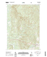 US Topo 7.5-minute map for Chase MI