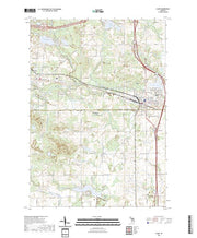 US Topo 7.5-minute map for Clare MI