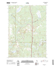 US Topo 7.5-minute map for Cooperton MI