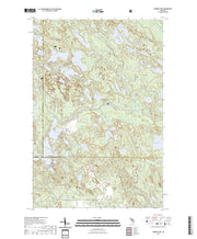 US Topo 7.5-minute map for Corner Lake MI