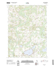 US Topo 7.5-minute map for Crystal MI