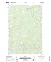 US Topo 7.5-minute map for Cup Lake MI