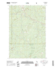 US Topo 7.5-minute map for Diffin MI