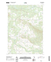 US Topo 7.5-minute map for Dinca MI