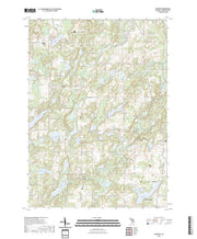US Topo 7.5-minute map for Dowling MI