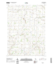 US Topo 7.5-minute map for Easton MI