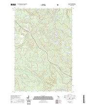 US Topo 7.5-minute map for Echo Lake MI