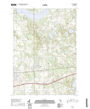 US Topo 7.5-minute map for Elba MI