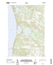 US Topo 7.5-minute map for Elberta MI