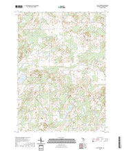 US Topo 7.5-minute map for Ellis Corners MI