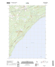 US Topo 7.5-minute map for Engadine MI
