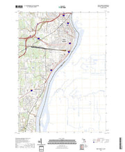 US Topo 7.5-minute map for Port Huron MION