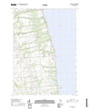 US Topo 7.5-minute map for Port Sanilac MI