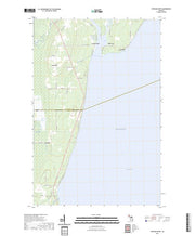 US Topo 7.5-minute map for Portage Entry MI