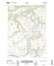 US Topo 7.5-minute map for Portland North MI