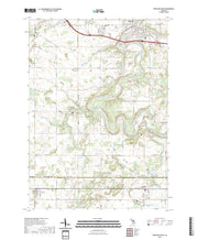 US Topo 7.5-minute map for Portland South MI